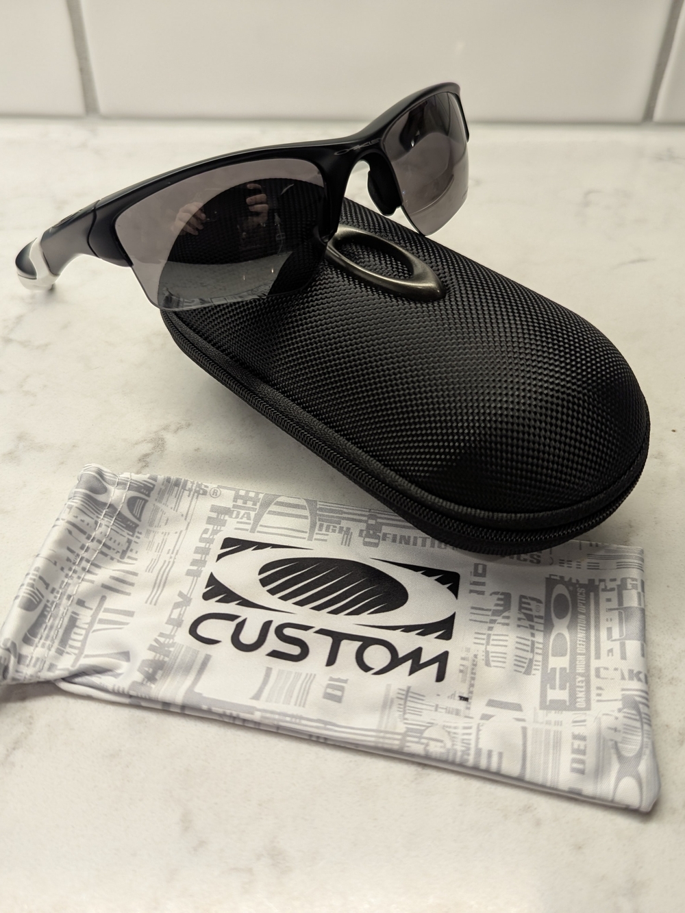Oakley Half Jacket 2.0 Black Frame with Prizm Black Polarized